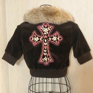 Soul Revival Nordstrom Brown Cropped Jacket